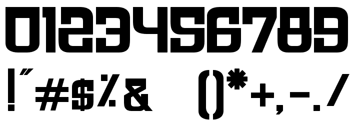UltraStyle1312 Font OTHER CHARS
