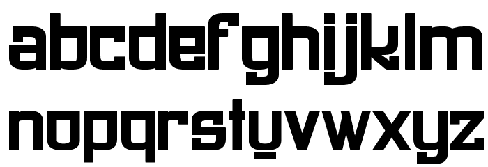 UltraStyle1312 Font LOWERCASE