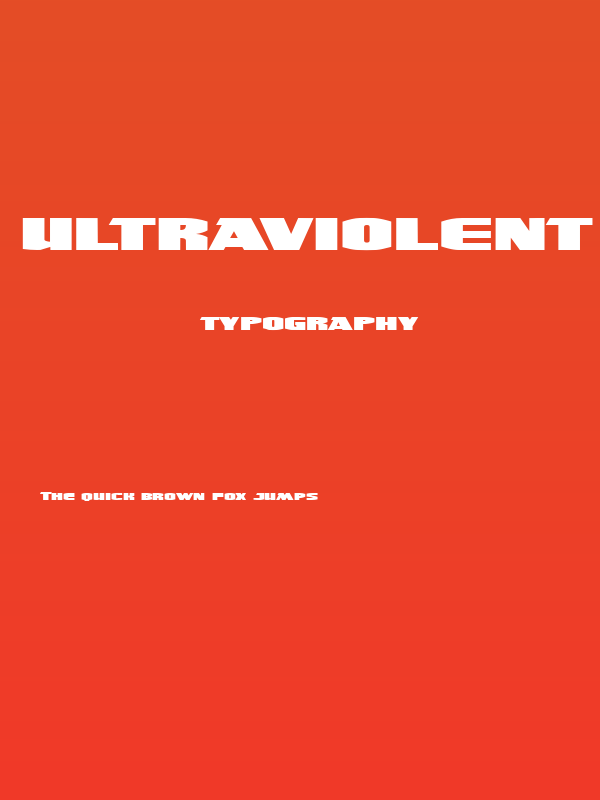UltraViolent BB Poster