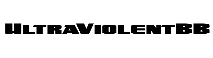 UltraViolentBB  Free Fonts Download