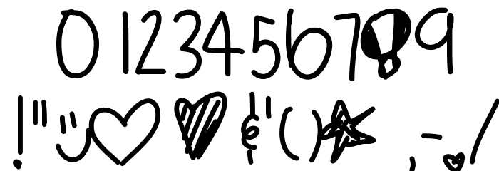 UltraViolet Font OTHER CHARS
