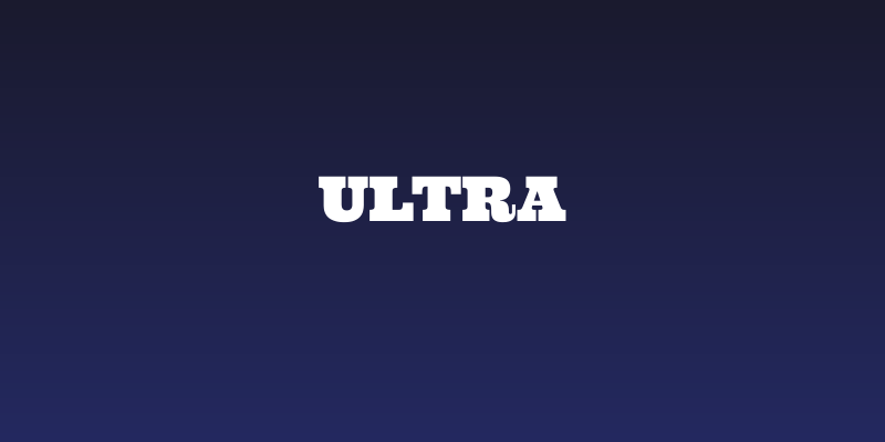 Ultra Social Header