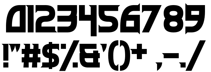 Ultramarine Font OTHER CHARS