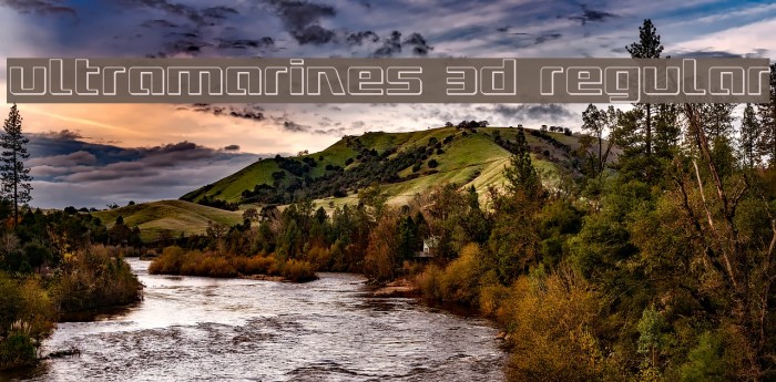 Ultramarines 3D Regular Example 2