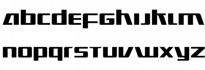 Ultramarines Bold Schriftart Groß