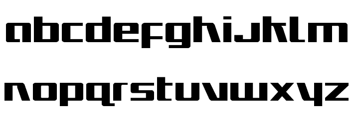 Ultramarines Bold Font LOWERCASE