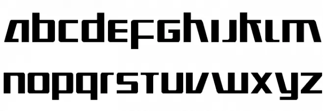 Ultramarines Condensed फ़ॉन्ट अपरकेस