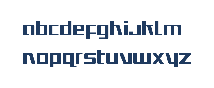 Ultramarines Condensed Lowercase