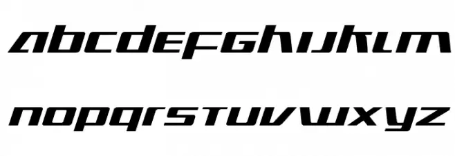 Ultramarines Expanded Italic Fonte MAIÚSCULAS