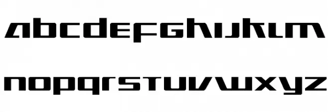 Ultramarines Expanded Font UPPERCASE