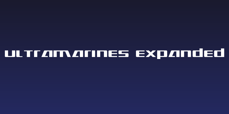 Ultramarines Expanded Social Header