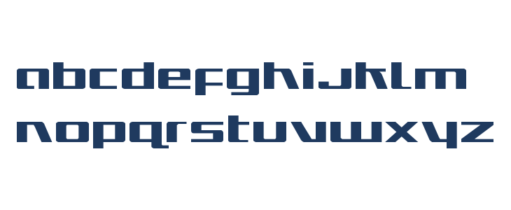 Ultramarines Expanded Lowercase