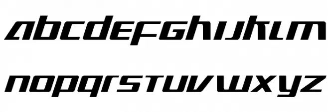 Ultramarines Italic 字体 大写