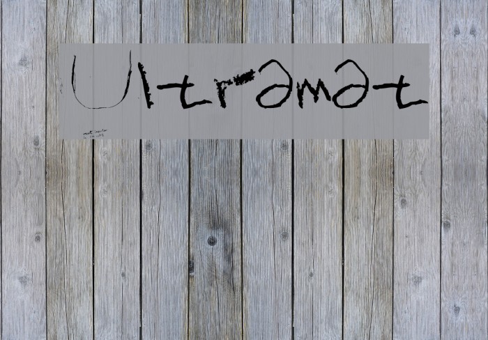 Ultramat Font examples