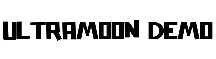 Ultramoon Demo  Descarca Fonturi Gratis