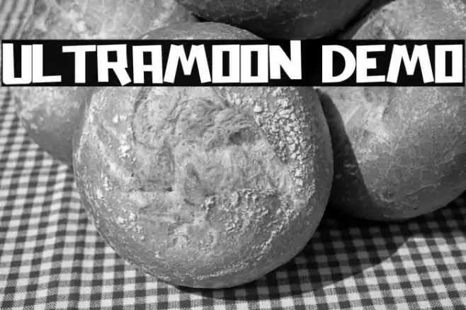 Ultramoon Demo Caratteri examples
