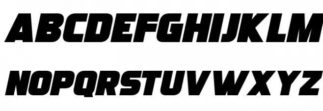 Ultraquick Italic Fuentes MAYÚSCULAS