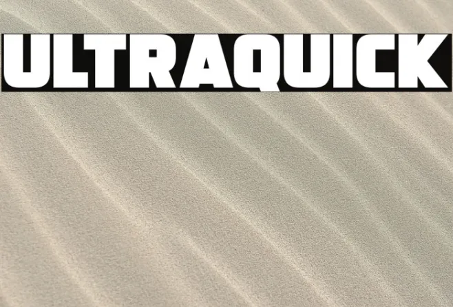 Ultraquick Example 1