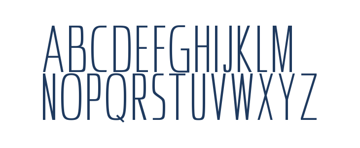 Ultrathins Lowercase