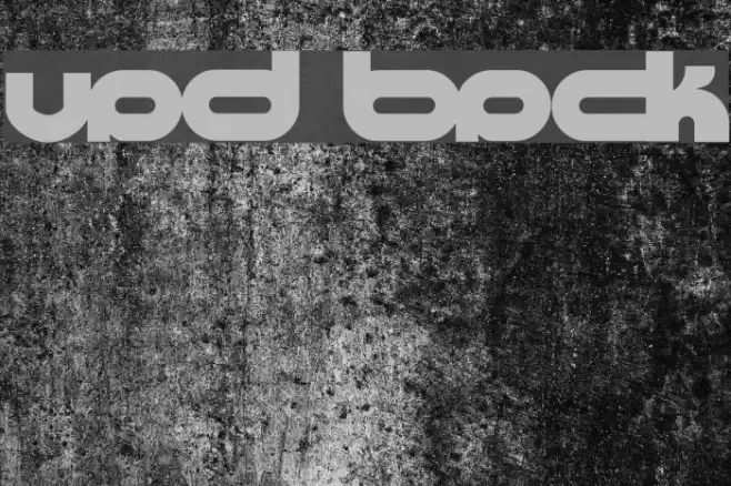 Ultraworld black Font examples