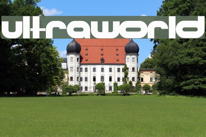 Ultraworld Font examples