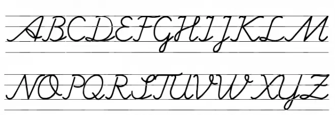UlusalOkul.Com Çizgili Schriftart Groß