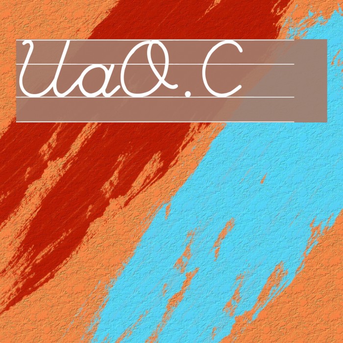 UlusalOkul.Com Çizgili Font examples