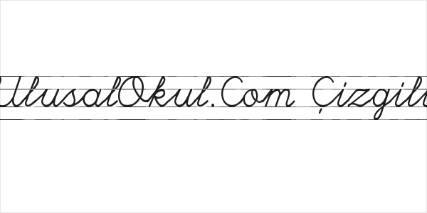 UlusalOkul.Com Çizgili Logo