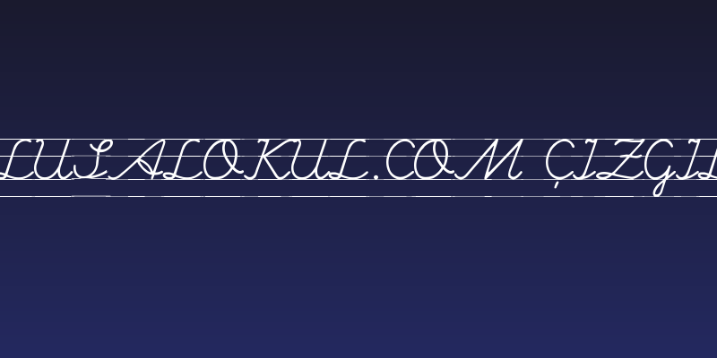 UlusalOkul.Com Çizgili Social Header
