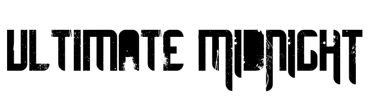 ultimate MIDNIGHT  font caratteri gratis