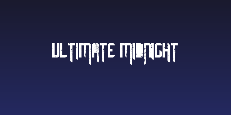 ultimate MIDNIGHT Social Header