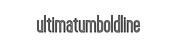 ultimatumboldline  免费字体下载