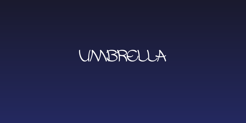 UMBRELLA Social Header