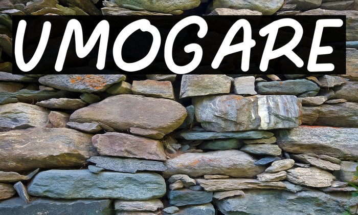 UMOGARE خط examples