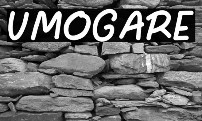 UMOGARE Caratteri examples