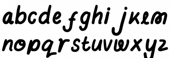 UMOGARE خط أحرف صغيرة