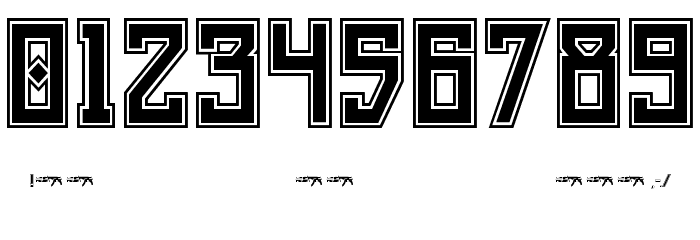 Umar College Font OTHER CHARS