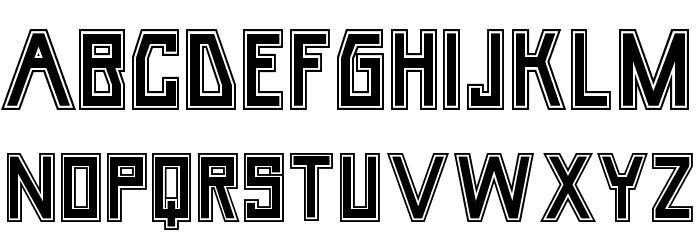 Umar College Font LOWERCASE