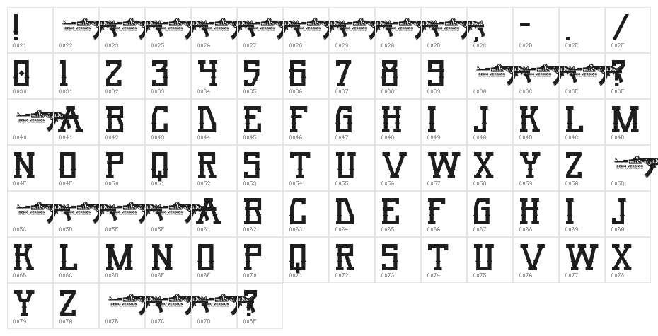 Umar Rage Character Map