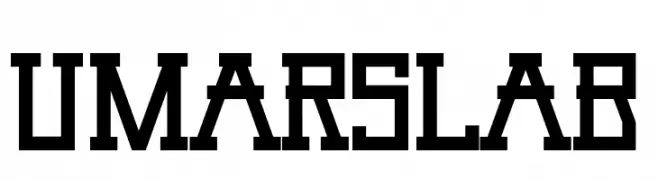 Umar Slab  font caratteri gratis