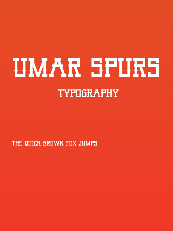 Umar Spurs Poster