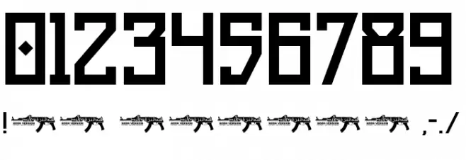 UmarBase Font OTHER CHARS