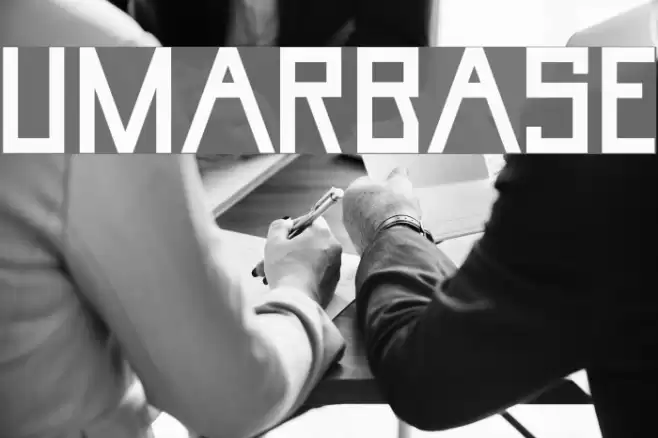 UmarBase Font examples