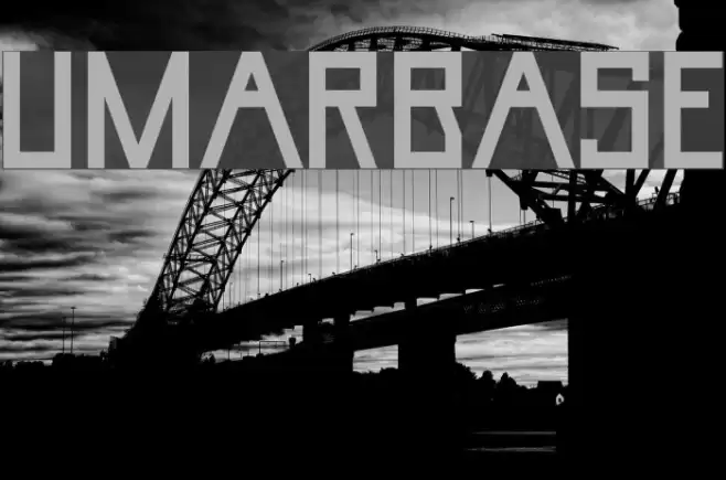 UmarBase Font examples