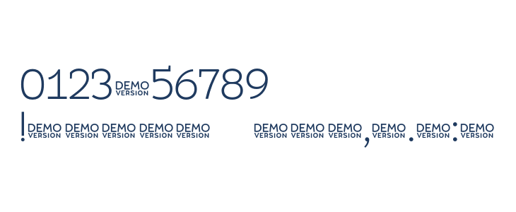 Umba Slab Demo Alt Light Other Characters