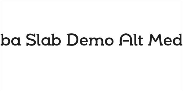 Umba Slab Demo Alt Medium Logo