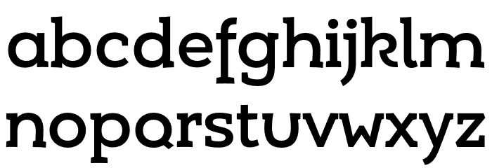 Umba Slab Demo Alt Medium Font LOWERCASE