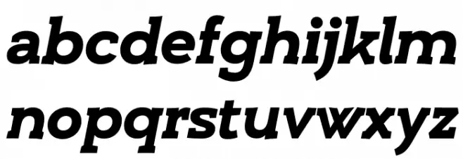 Umba Slab Demo Bold Italic Шрифта строчной