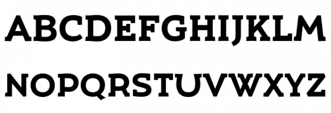 Umba Slab Demo Bold Font UPPERCASE