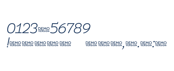 Umba Slab Demo Light Italic Other Characters